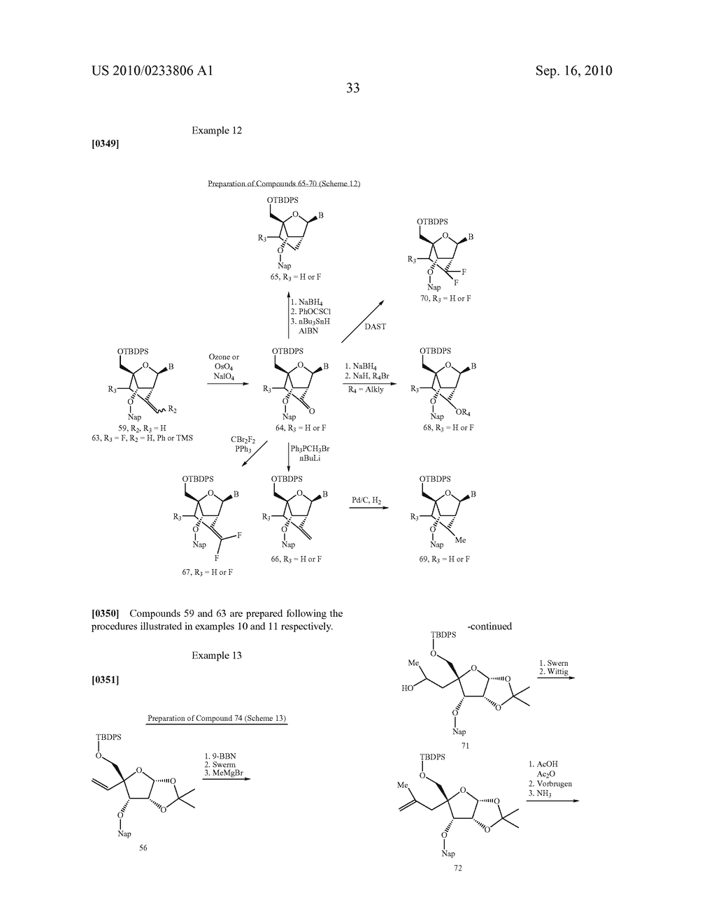 CARBOCYCLIC BICYCLIC NUCLEIC ACID ANALOGS - diagram, schematic, and image 34