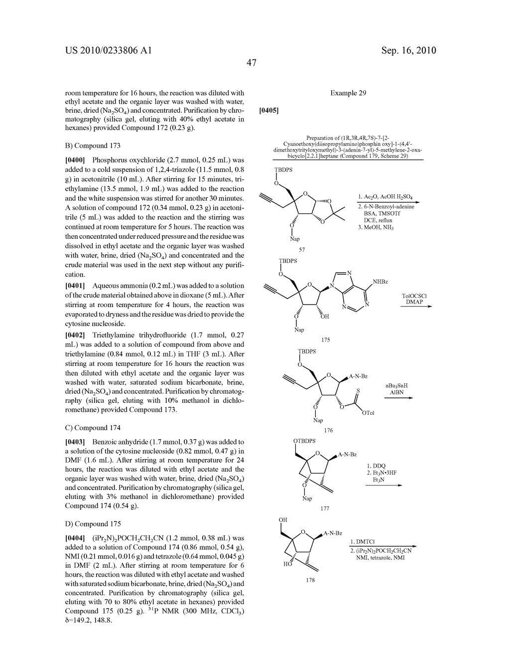 CARBOCYCLIC BICYCLIC NUCLEIC ACID ANALOGS - diagram, schematic, and image 48