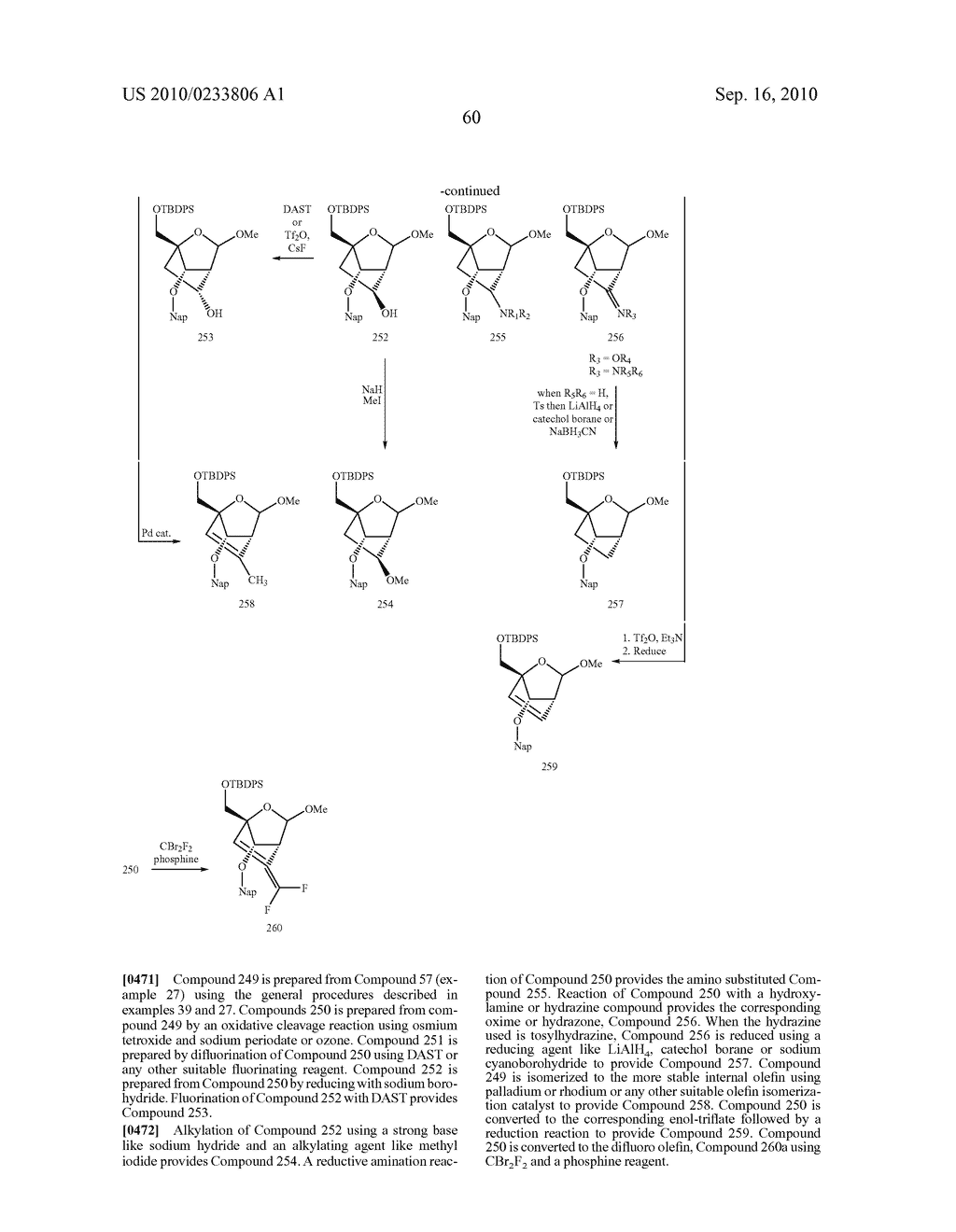 CARBOCYCLIC BICYCLIC NUCLEIC ACID ANALOGS - diagram, schematic, and image 61