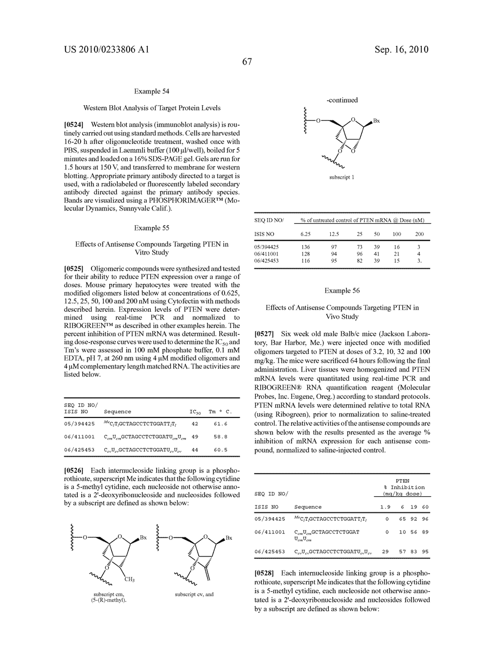 CARBOCYCLIC BICYCLIC NUCLEIC ACID ANALOGS - diagram, schematic, and image 68