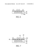 METHOD FOR FABRICATING CHIP SCALE PACKAGE STRUCTURE WITH METAL PADS EXPOSED FROM AN ENCAPSULANT diagram and image