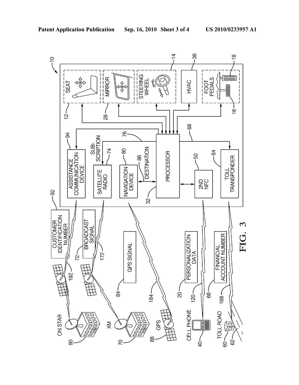 Vehicle Personalization Using A Near Field Communications Transponder - diagram, schematic, and image 04