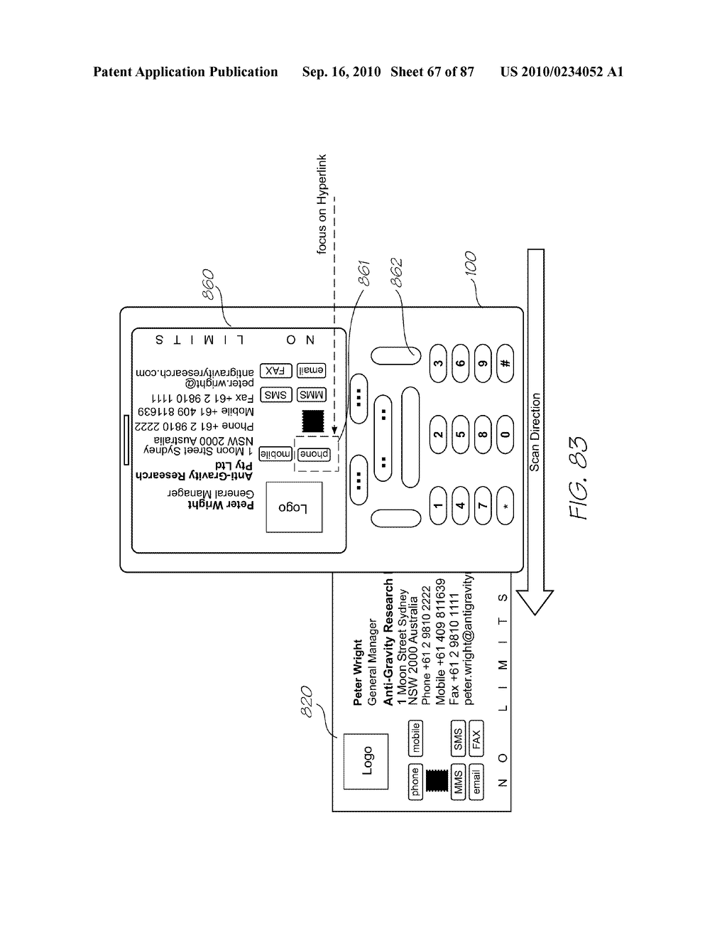 MESSAGING USING A CODED SURFACE - diagram, schematic, and image 68