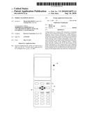 MOBILE TELEPHONE DEVICE diagram and image