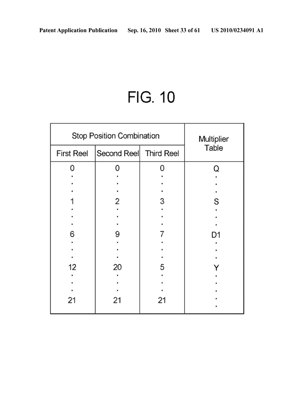 GAMING DEVICE AND METHOD PROVIDING SLOT GAME HAVING VIRTUAL MAP DRIVEN REEL STOP POSITION DETERMINATIONS - diagram, schematic, and image 34