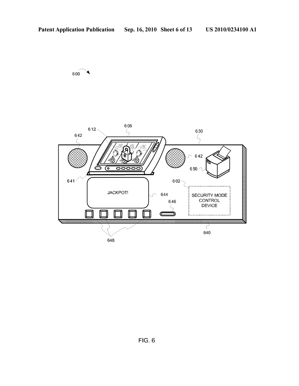 SECURE MODE CONTROL IN WAGERING GAME SYSTEMS - diagram, schematic, and image 07