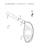 Releasable and Interchangeable Connections for Golf Club Heads and Shafts diagram and image