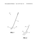 Golf Club Face With Spin Strip diagram and image