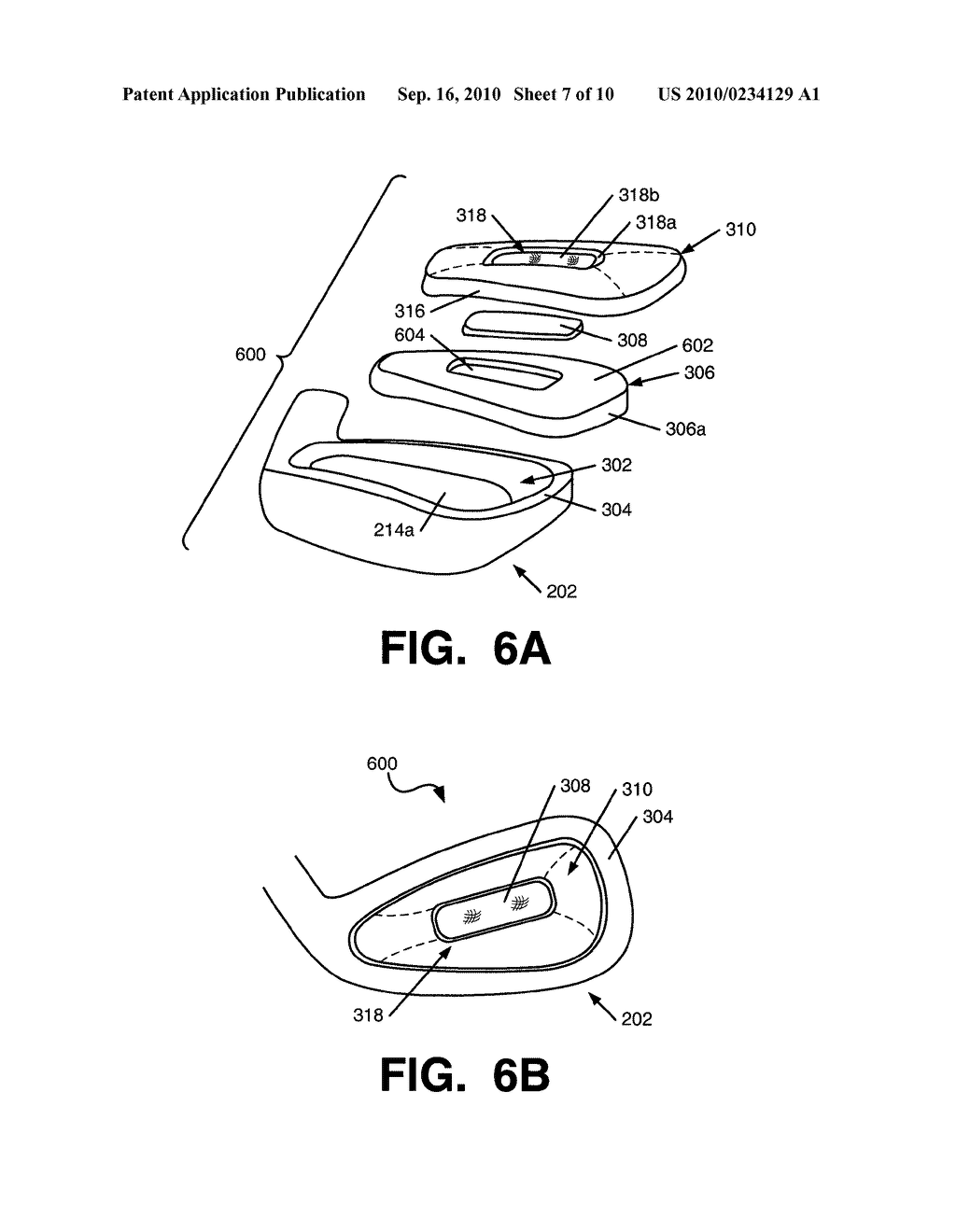 Golf Clubs and Golf Club Heads Having Fluid-Filled Bladders and/or Interior Chambers - diagram, schematic, and image 08