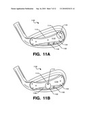 GOLF CLUBS AND GOLF CLUB HEADS HAVING FEEL ALTERING SYSTEMS diagram and image