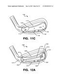 GOLF CLUBS AND GOLF CLUB HEADS HAVING FEEL ALTERING SYSTEMS diagram and image