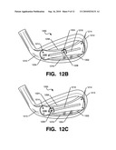 GOLF CLUBS AND GOLF CLUB HEADS HAVING FEEL ALTERING SYSTEMS diagram and image