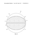 Basketball Having Indicia to Enhance Visibility diagram and image