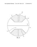 Basketball Having Indicia to Enhance Visibility diagram and image