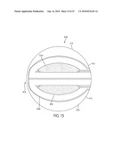 Basketball Having Indicia to Enhance Visibility diagram and image