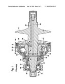 Conical disk pair for a belt-driven conical-pulley transmission diagram and image