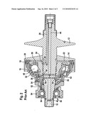 Conical disk pair for a belt-driven conical-pulley transmission diagram and image