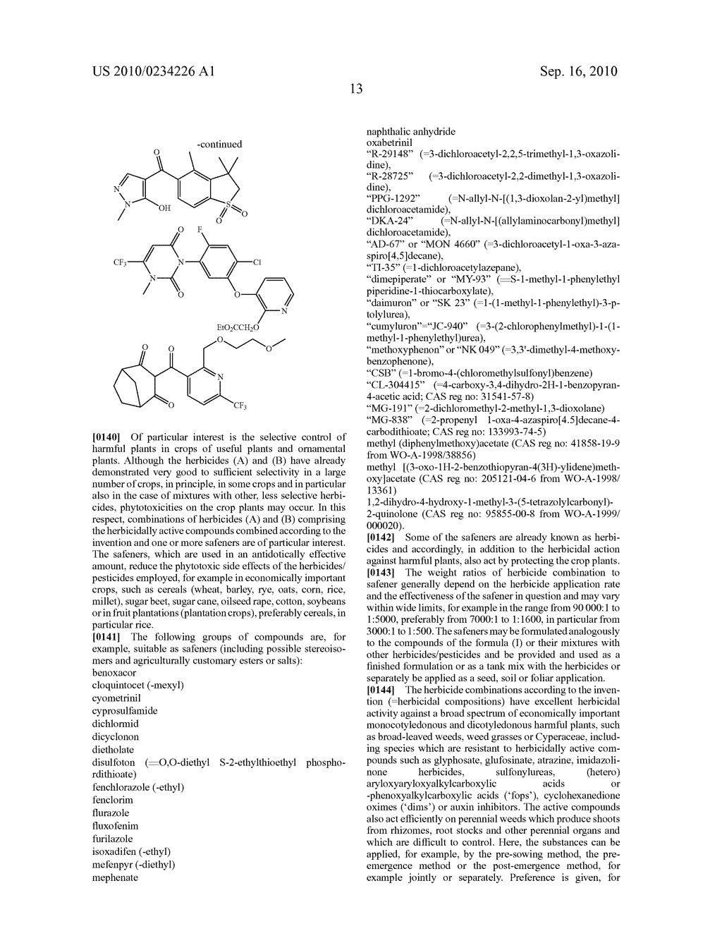 HERBICIDE COMBINATION COMPRISING DIMETHOXYTRIAZINYL-SUBSTITUTED DIFLUOROMETHANESULFONYLANILIDES - diagram, schematic, and image 14