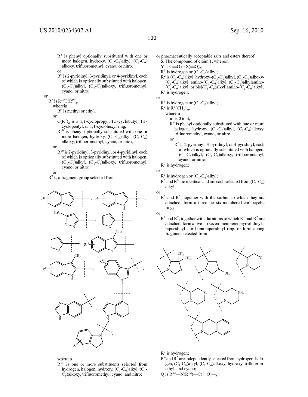 PREPARATION AND USE OF BIPHENYL AMINO ACID DERIVATIVES FOR THE TREATMENT OF OBESITY - diagram, schematic, and image 101