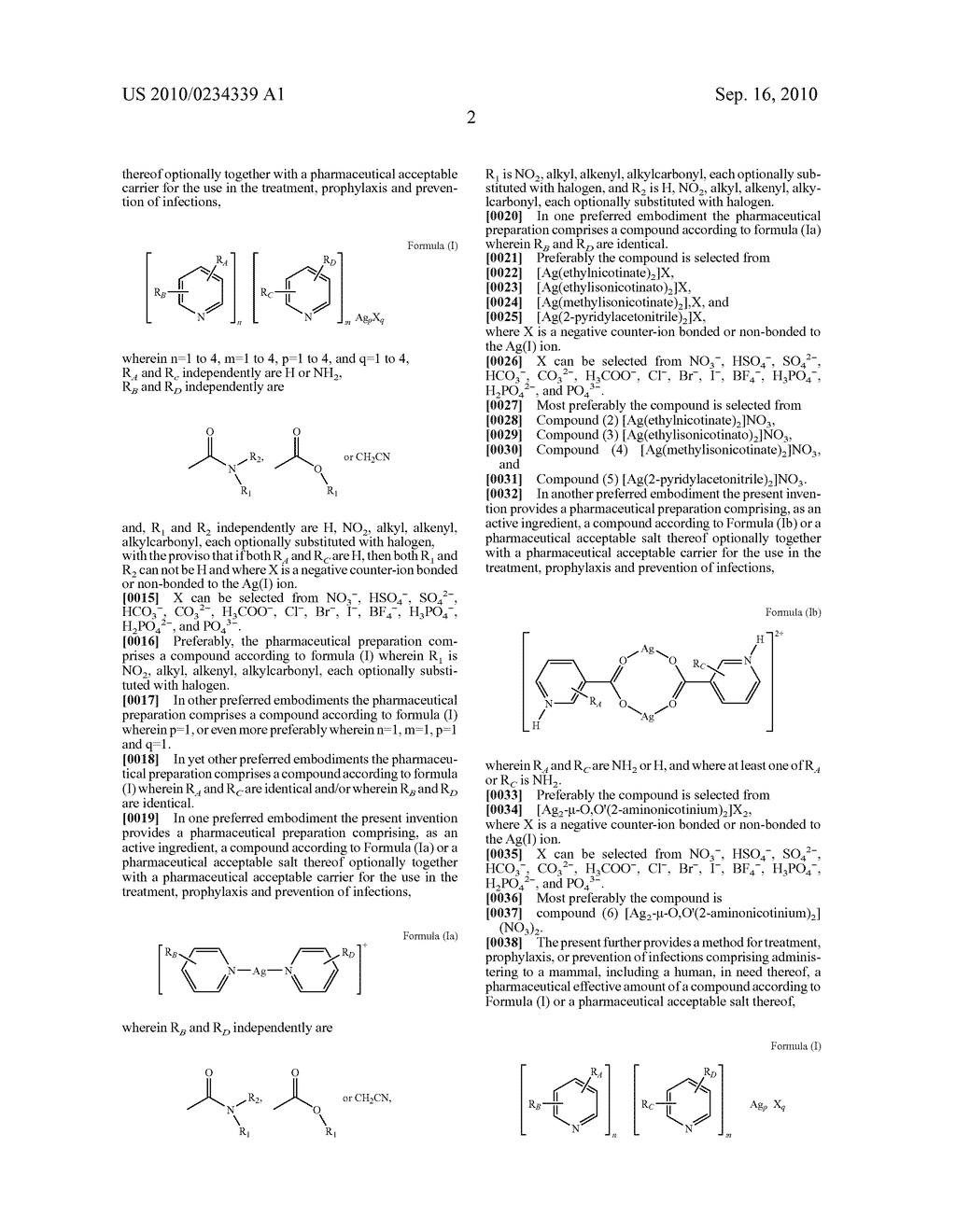 SILVER(I) COMPOUNDS AND THEIR USE IN PHARMACEUTICAL COMPOSITIONS FOR THE TREATMENT,PROPHYLAXIS AND PREVENTION OF INFECTIONS - diagram, schematic, and image 03