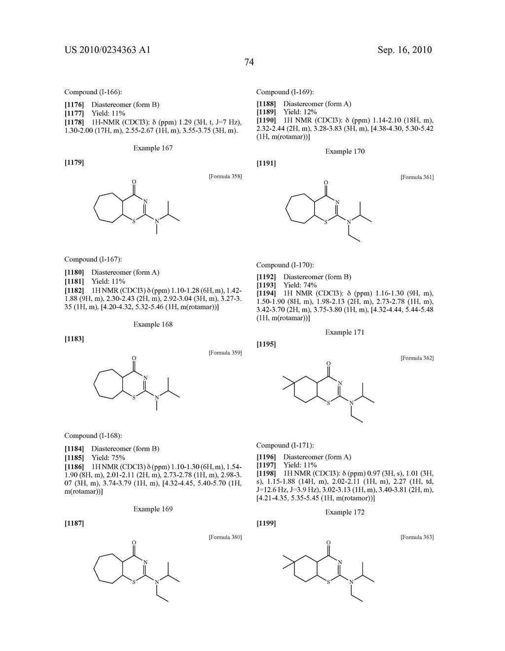 HETEROCYCLIC DERIVATIVE HAVING INHIBITORY ACTIVITY ON TYPE-I 11 DATA-HYDROXYSTEROID DEHYDROGENASE - diagram, schematic, and image 75