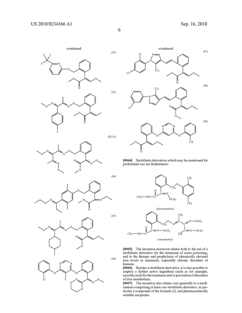 Use of Strobilurins for the Treatment of Disorders of Iron Metabolism - diagram, schematic, and image 07