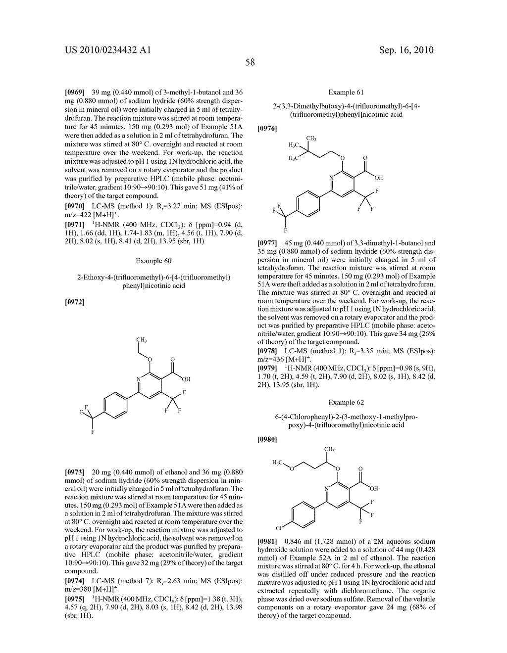 Substituted 6-phenylnicotinic acids and their use - diagram, schematic, and image 59