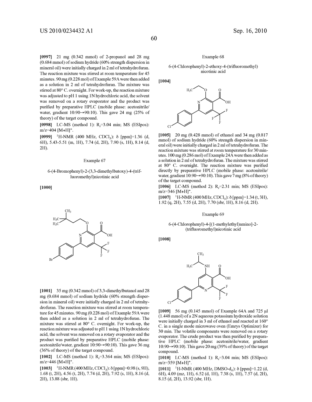 Substituted 6-phenylnicotinic acids and their use - diagram, schematic, and image 61