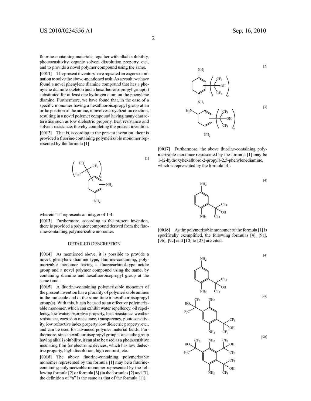 Fluorine-Containing Polymerizable Monomer and Polymer Compound Using Same - diagram, schematic, and image 03