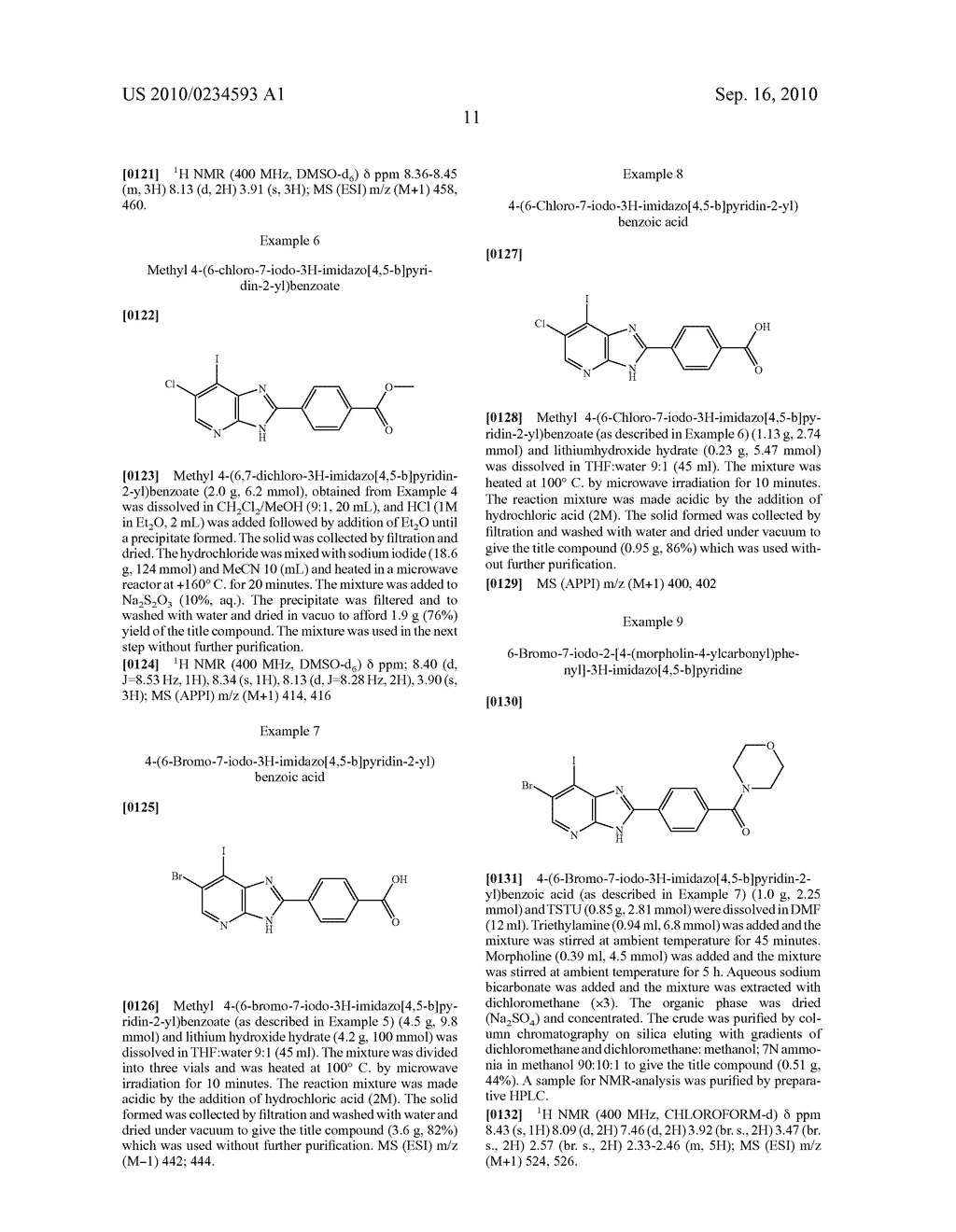  Imidazo[4,5-B]Pyridine-7-Carboxamides 704 - diagram, schematic, and image 12