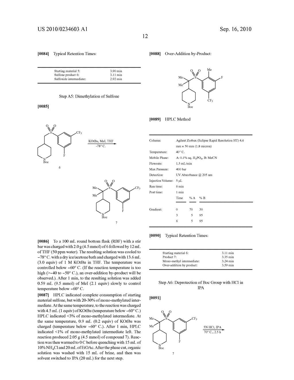 Process for Making Substituted Aryl Sulfone Intermediates - diagram, schematic, and image 13