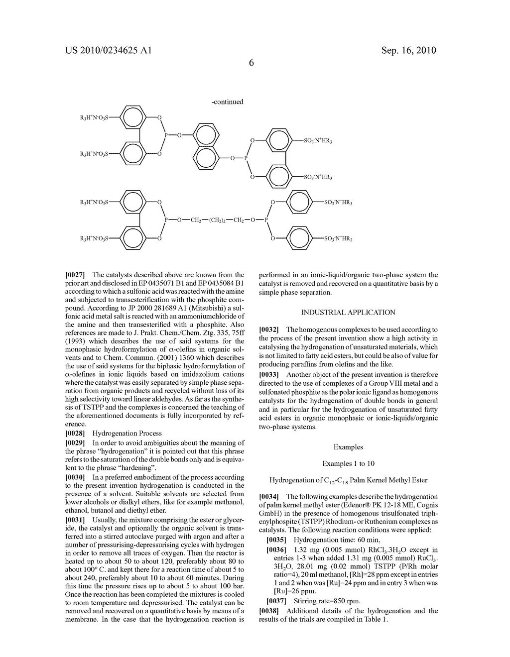 Process for the Manufacture of Saturated Fatty Acid Esters - diagram, schematic, and image 07