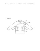 GARMENT FOR MEASURING PHYSIOLOGICAL SIGNALS AND METHOD OF FABRICATING THE SAME diagram and image