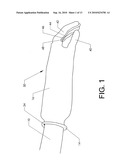 Cast protector diagram and image