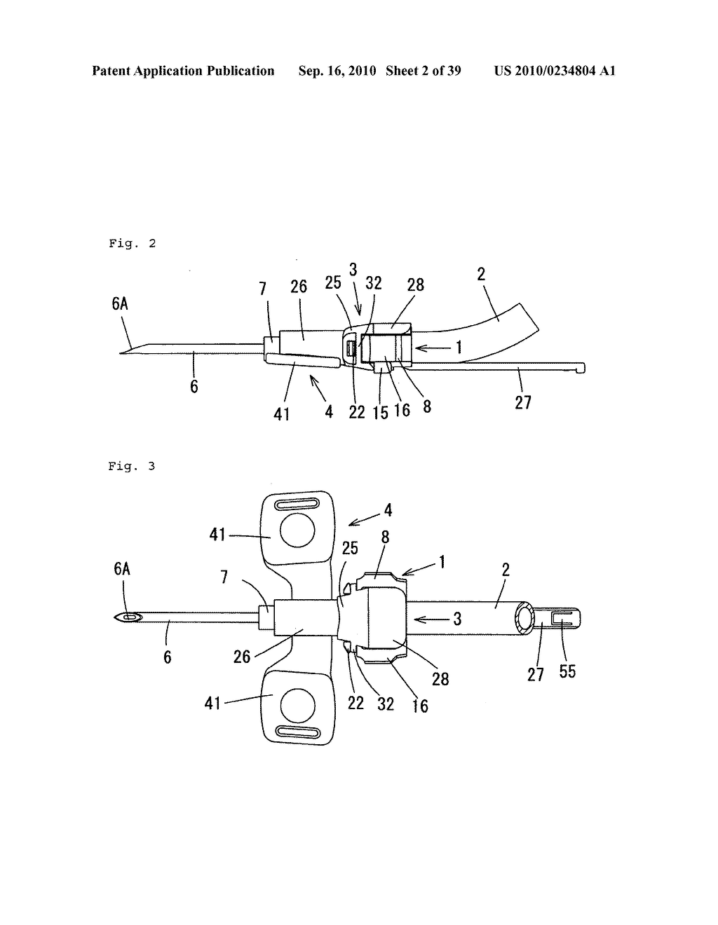 Indwelling Needle with wings - diagram, schematic, and image 03