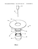 RELEASING A MATERIAL WITHIN A MEDICAL DEVICE VIA AN OPTICAL FEEDTHROUGH diagram and image