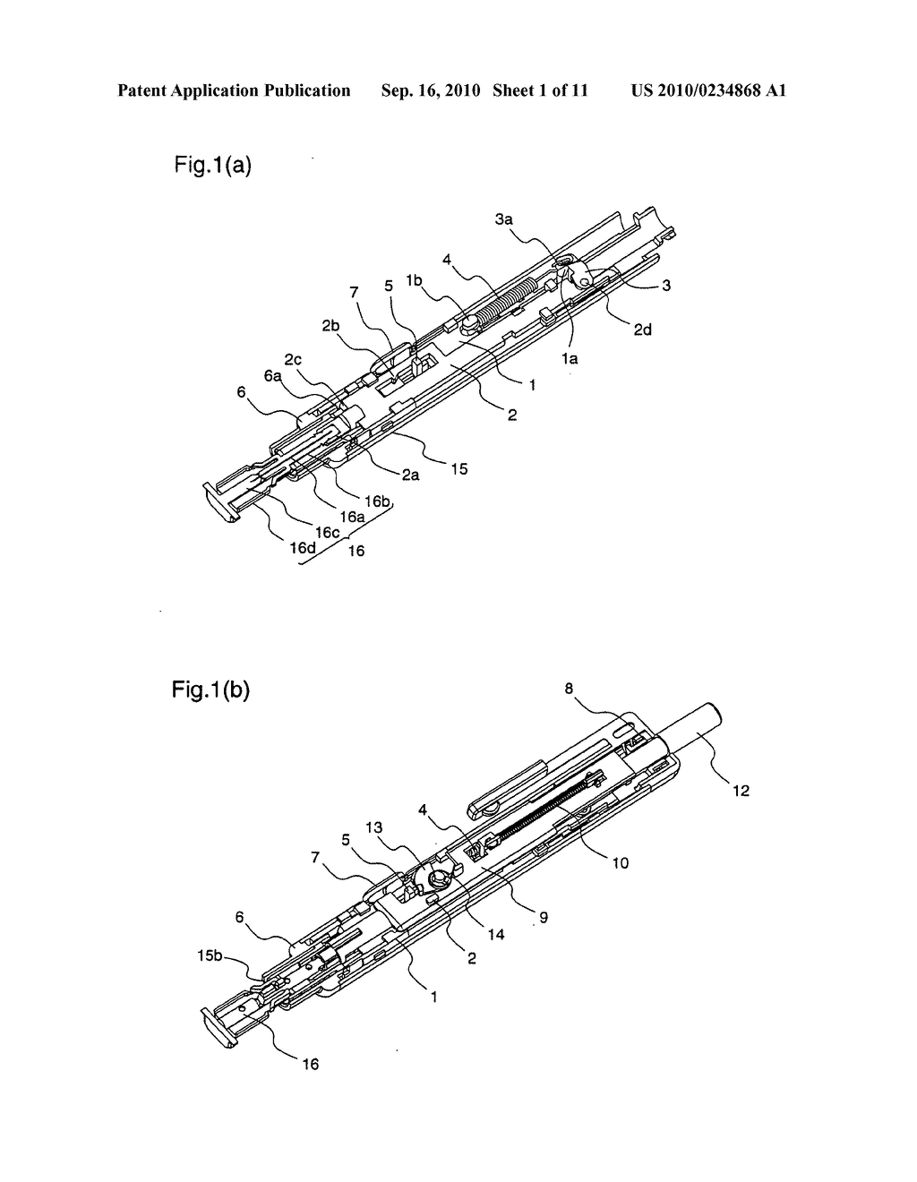 Puncture device and puncture needle cartridge - diagram, schematic, and image 02