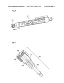 Puncture device and puncture needle cartridge diagram and image