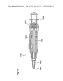 Puncture device and puncture needle cartridge diagram and image