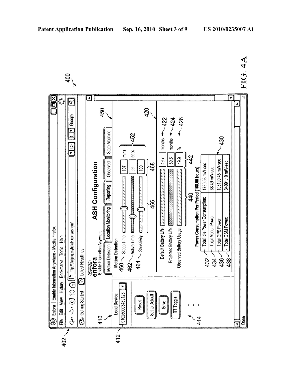 METHODS AND APPARATUS FOR MODELING, MONITORING, SIMULATING AND CONTROLLING POWER CONSUMPTION IN BATTERY-OPERATED DEVICES - diagram, schematic, and image 04