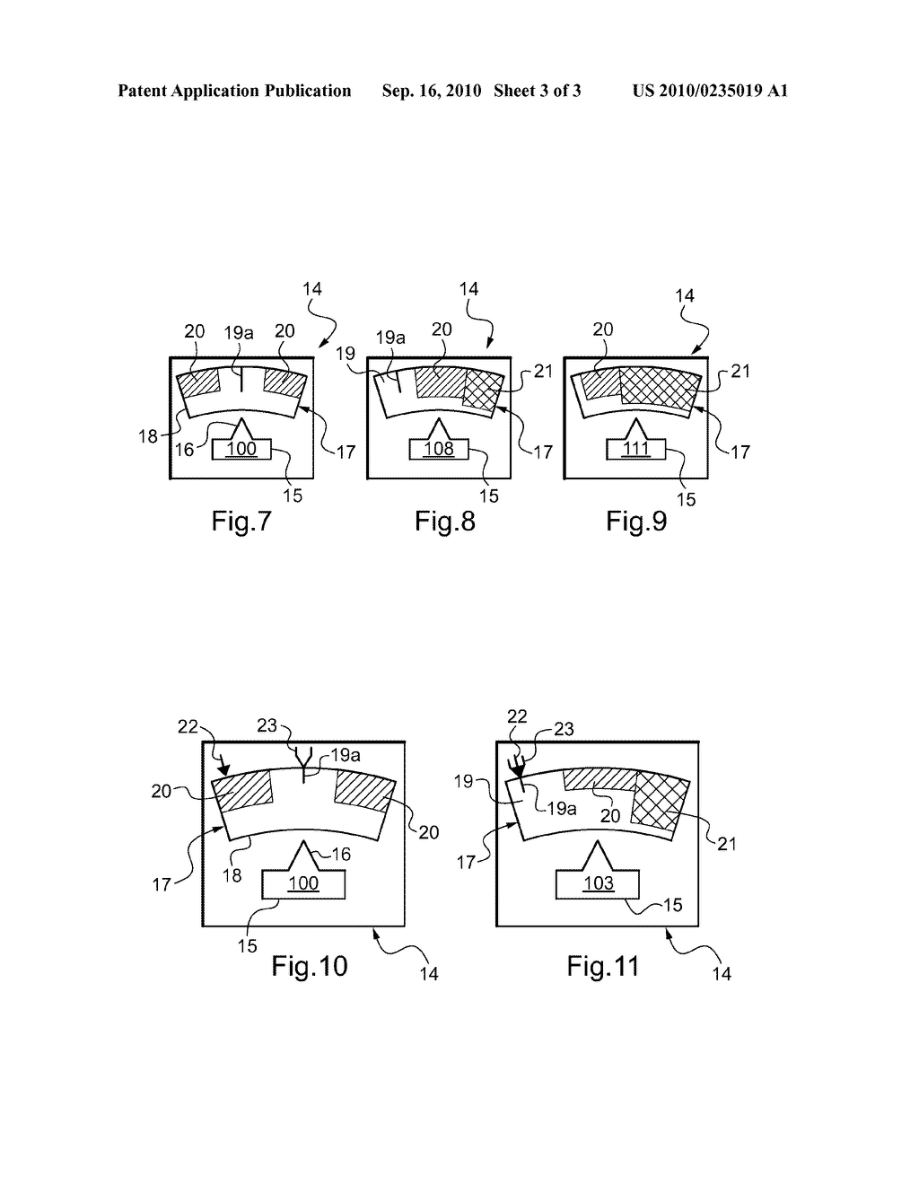 METHOD OF DETERMINING AND DISPLAYING FLYING INDICATIONS AND A FLIGHT INDICATOR FOR IMPLEMENTING SAID METHOD - diagram, schematic, and image 04