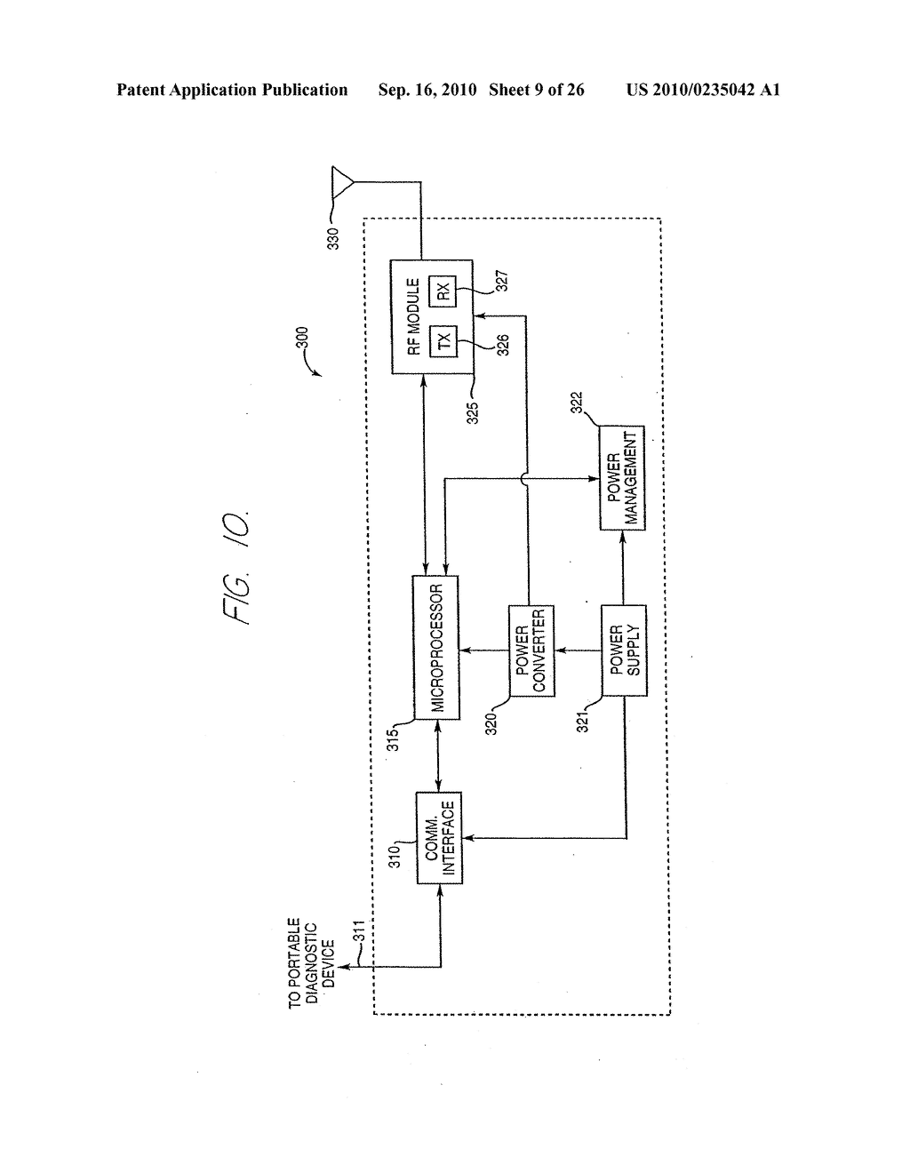 SYSTEM AND METHOD FOR FACILITATING DIAGNOSIS AND MAINTENANCE OF A MOBILE CONVEYANCE - diagram, schematic, and image 10