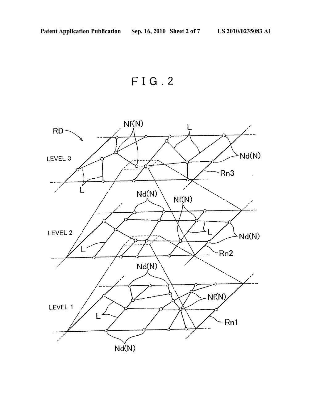 ROAD MAP DATA STRUCTURE, ROAD MAP DATA STORAGE MEDIUM, NAVIGATION DEVICE, AND METHOD OF GENERATING ROAD MAP DATA - diagram, schematic, and image 03