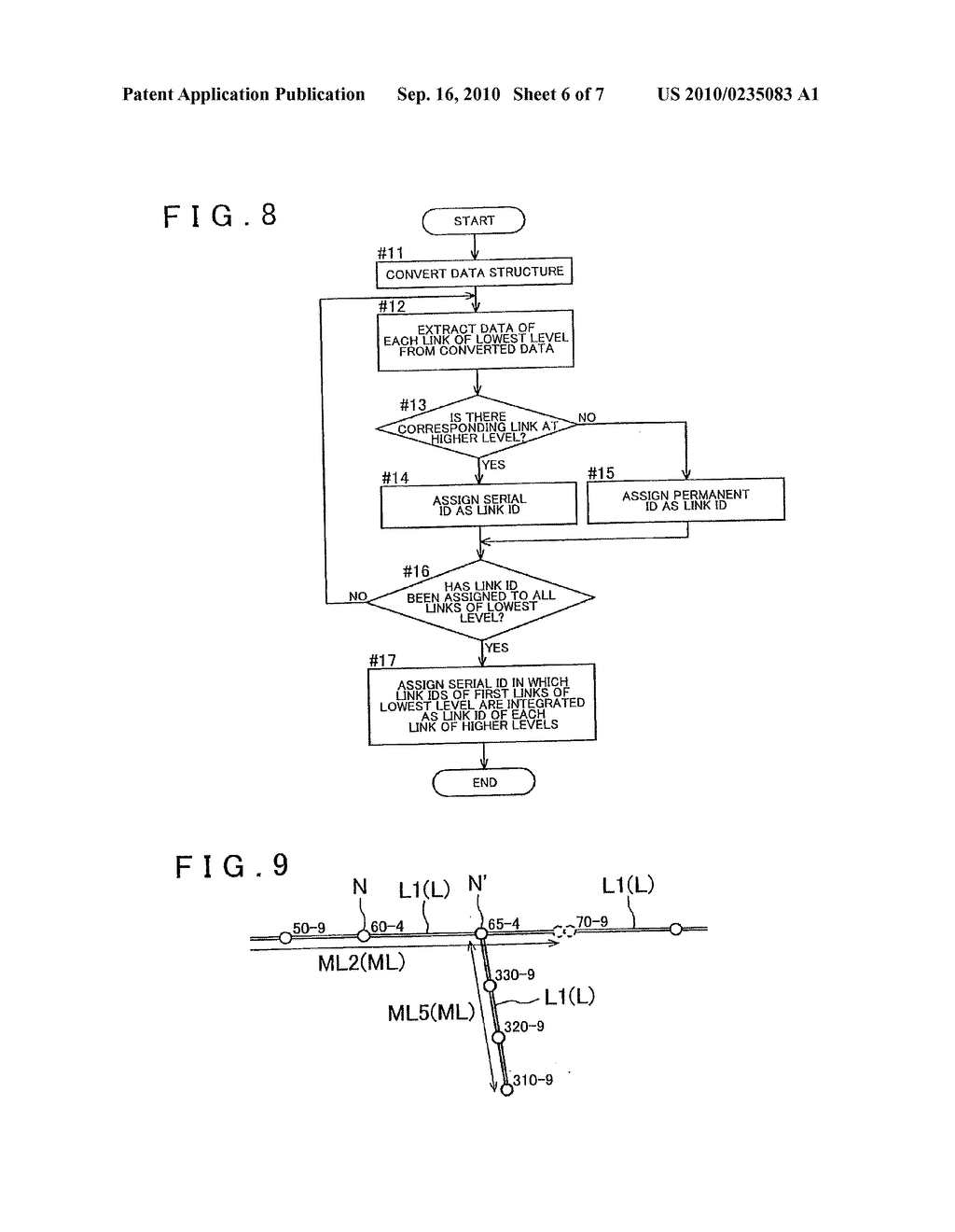 ROAD MAP DATA STRUCTURE, ROAD MAP DATA STORAGE MEDIUM, NAVIGATION DEVICE, AND METHOD OF GENERATING ROAD MAP DATA - diagram, schematic, and image 07