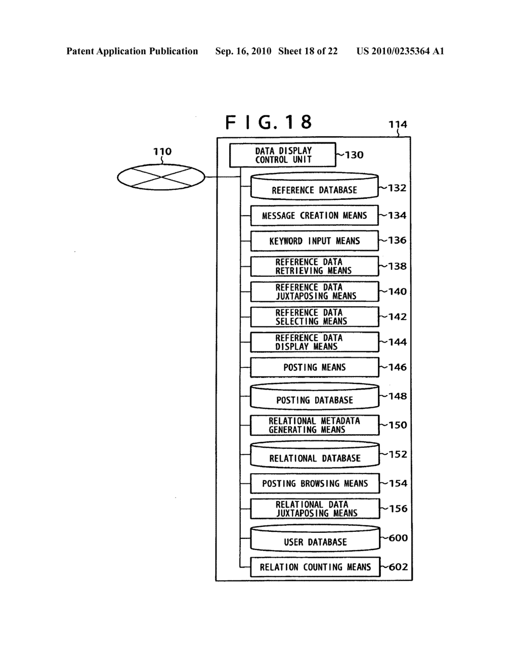 DATA DISPLAY SERVER, DATA DISPLAY METHOD AND PROGRAM THEREOF - diagram, schematic, and image 19