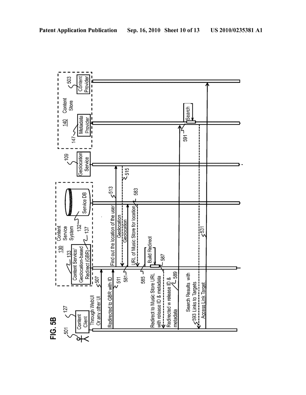 METHOD AND APPARATUS FOR ACCESSING CONTENT BASED ON USER GEOLOCATION - diagram, schematic, and image 11