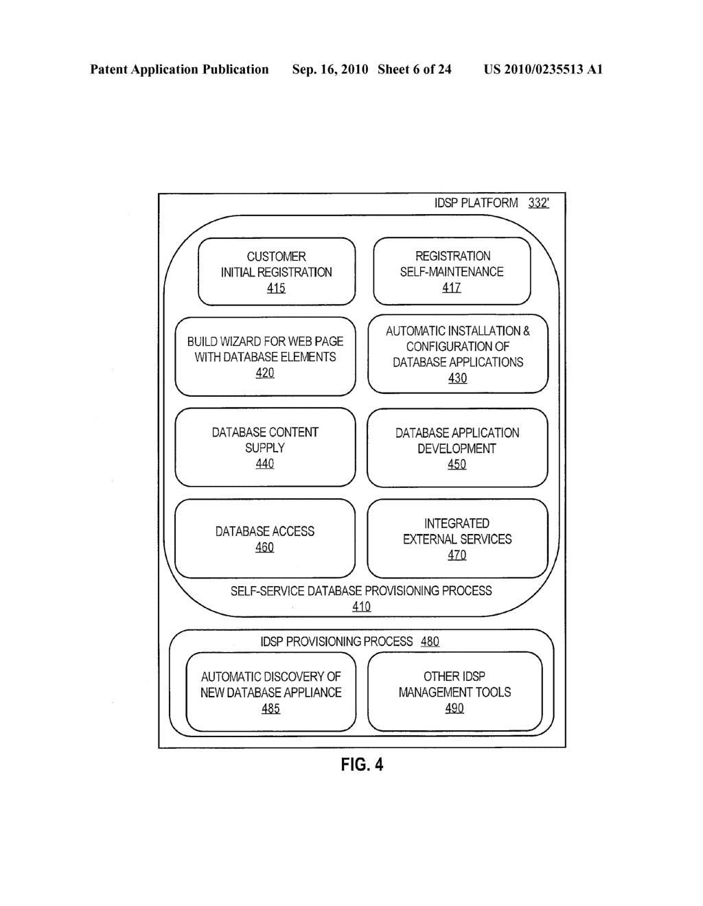 TECHNIQUES FOR AUTOMATICALLY PROVISIONING A DATABASE OVER A WIDE AREA NETWORK - diagram, schematic, and image 07