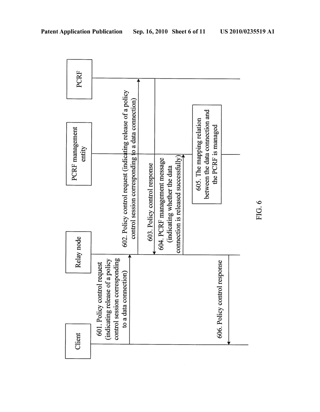 POLICY AND CHARGING RULES FUNCTION MANAGEMENT METHOD, MANAGEMENT NETWORK ELEMENT, AND NETWORK SYSTEM - diagram, schematic, and image 07