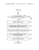 COMPUTER AND CONTROL METHOD FOR INTERRUPTING MACHINE OPERATION diagram and image