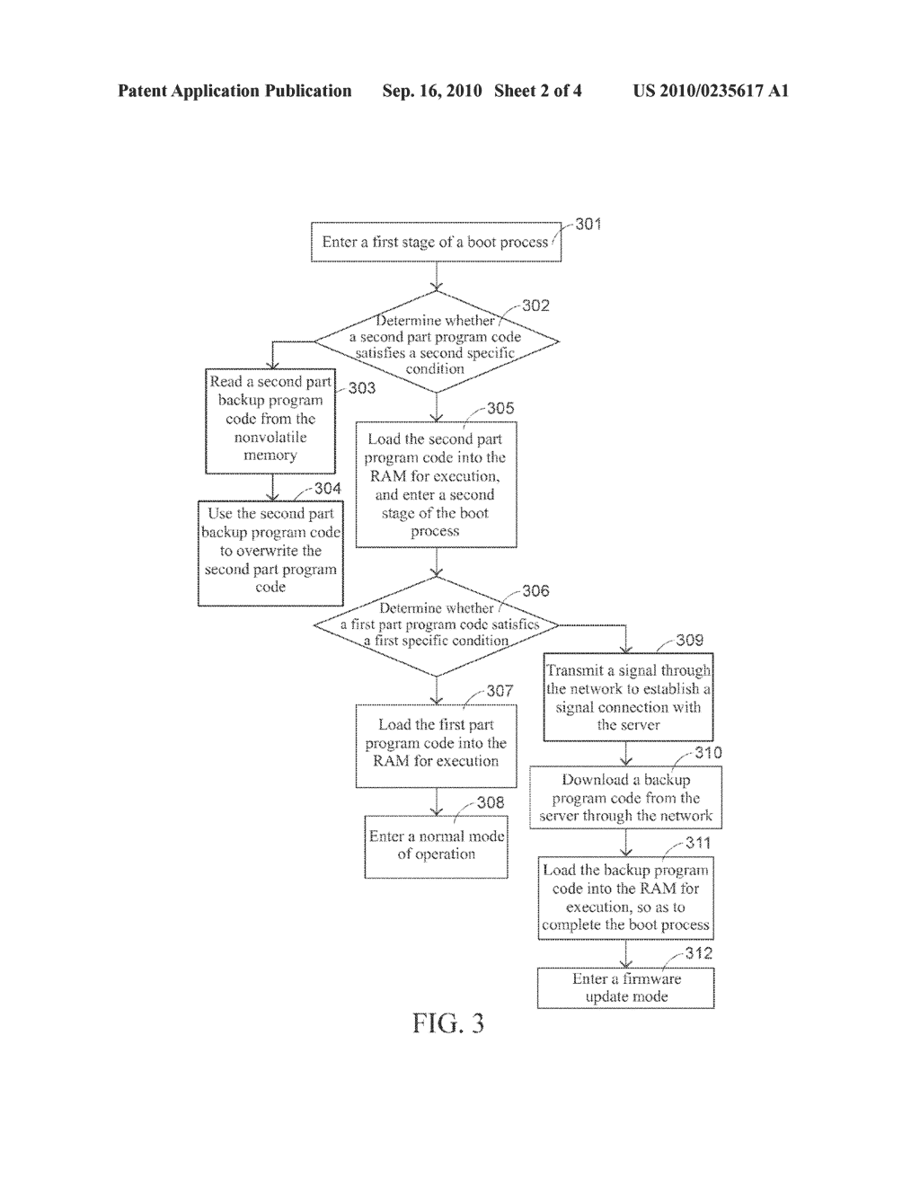 SYSTEM RECOVERY METHOD AND EMBEDDED SYSTEM WITH AUTOMATIC RECOVERY FUNCTION - diagram, schematic, and image 03